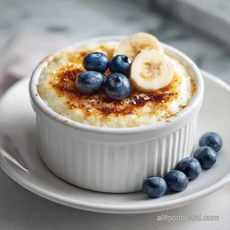 Cozy Baked Rice Pudding