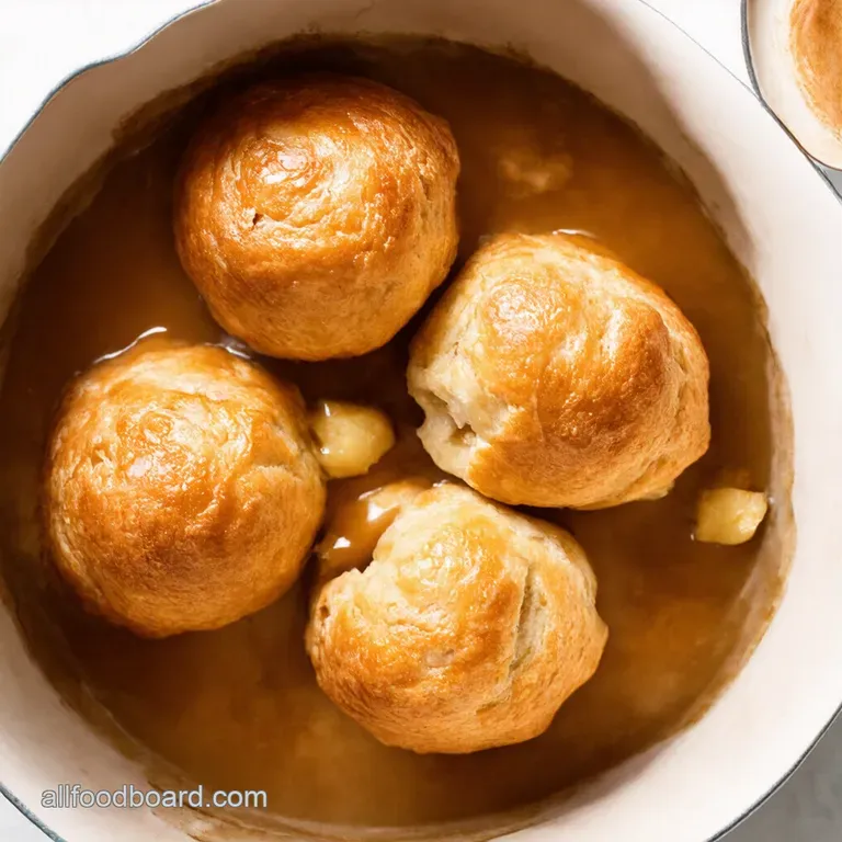 Cozy Country Apple Dumplings with Vanilla Bean Glaze