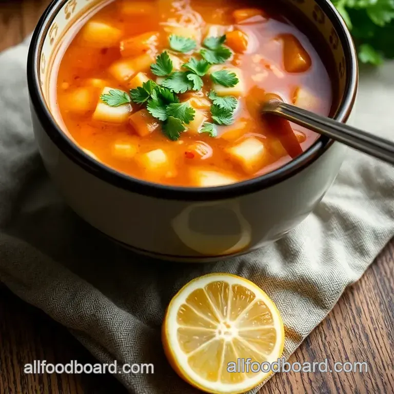 Cozy & Umami-Rich Miso Soup presentation
