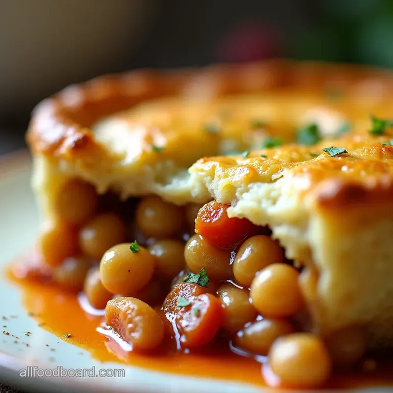 Cozy Vegan Pot Pie with Flaky Herb Crust