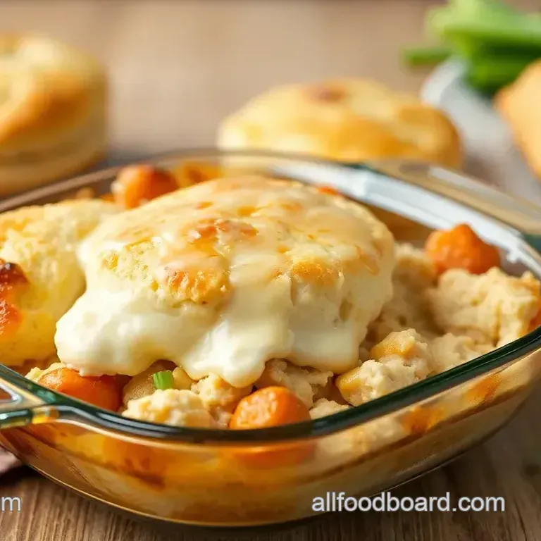 Bake Chicken Biscuit Casserole Delight
