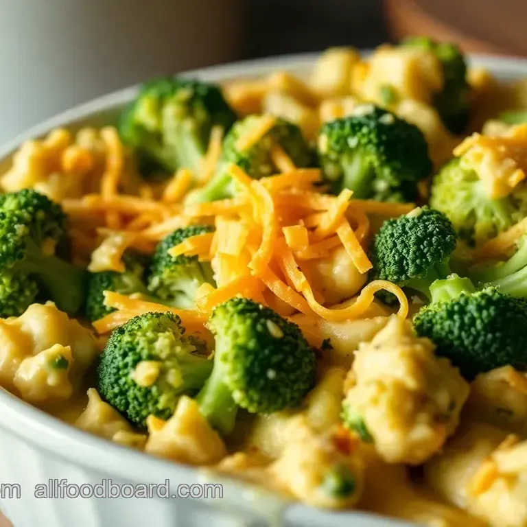 Creamy Broccoli Cheese Casserole Delight
