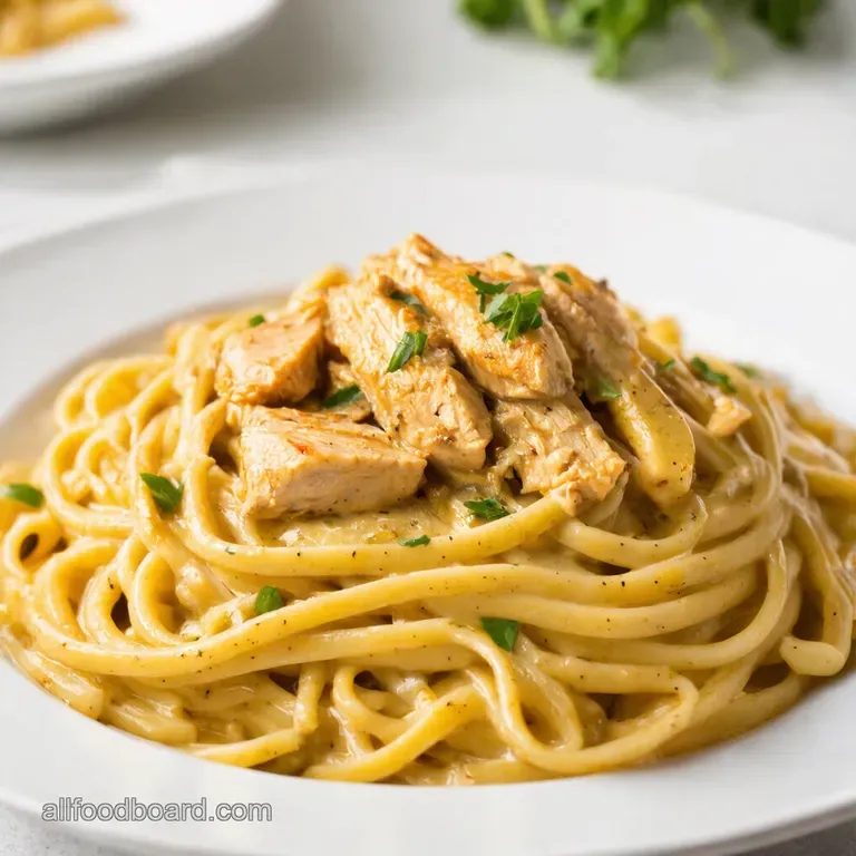 Creamy Cajun Chicken Linguine