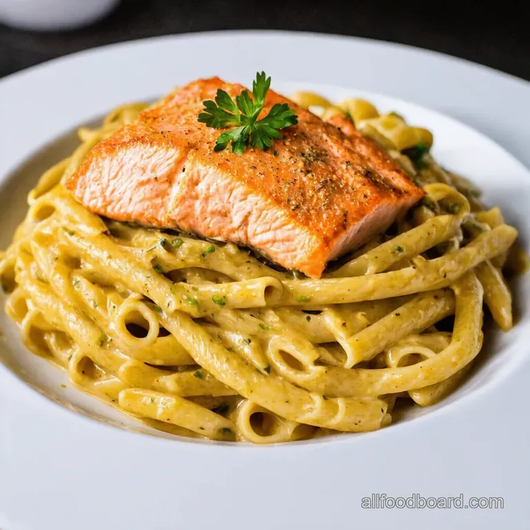 Creamy Cajun Salmon Pasta A Taste of Louisiana