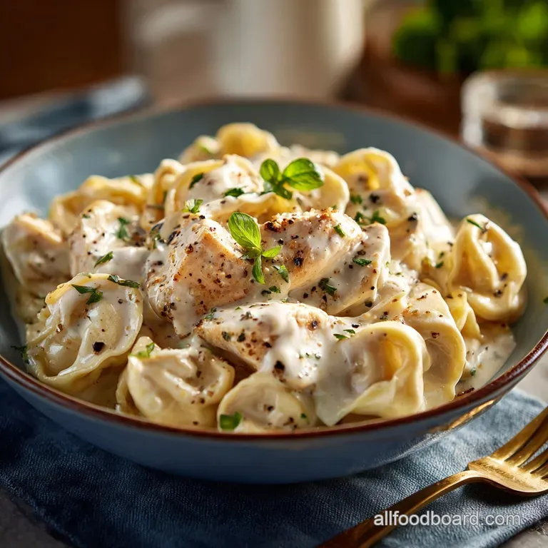 Chicken Tortellini Alfredo: Weeknight Comfort Feast