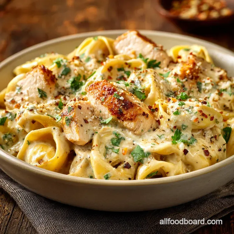 Alfredo Chicken Tortellini: Ultimate Creamy Comfort