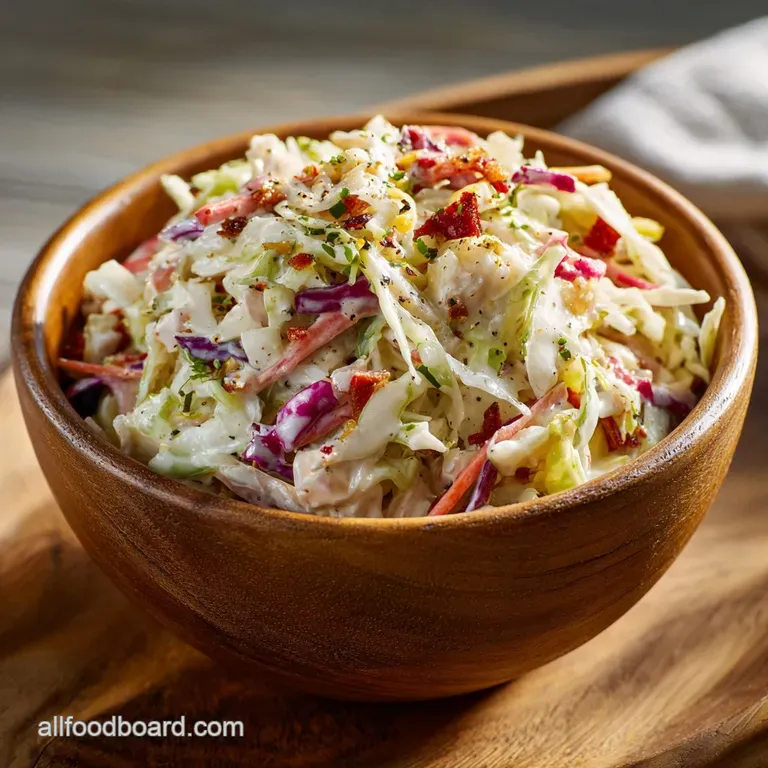 The Great British BBQ Slaw Creamy Crunchy CiderDressed Coleslaw