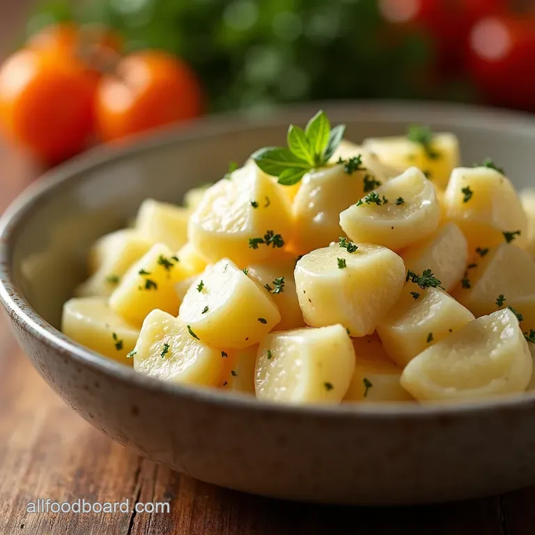 The Only Potato Salad Recipe Youll Ever Need Truly Creamy Tangy presentation