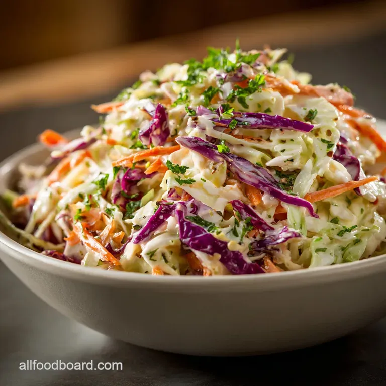 Homemade Coleslaw: Seriously Crunchy Creamy British BBQ Slaw