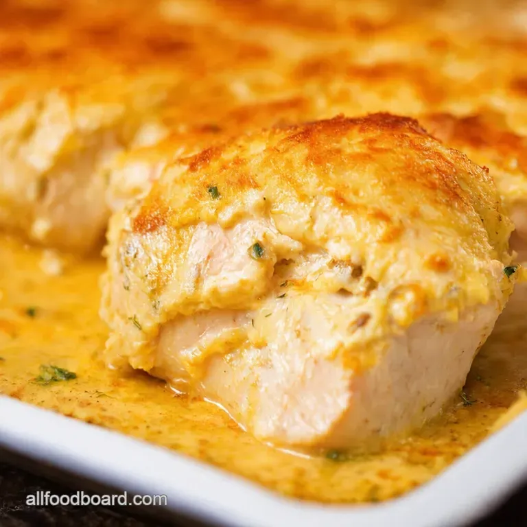 Creamy Dreamy Baked Chicken A Cream Cheese Sensation presentation