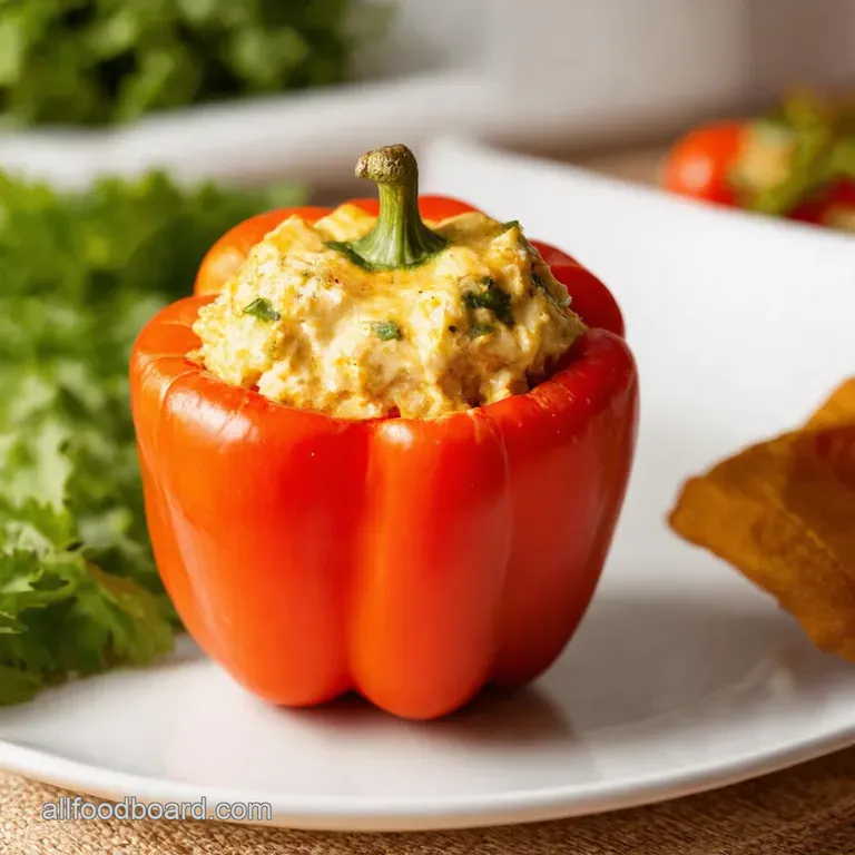 Creamy Dreamy Ricotta Stuffed Peppers