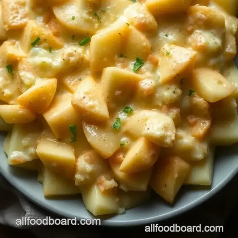 Creamy Dreamy Scalloped Potatoes presentation