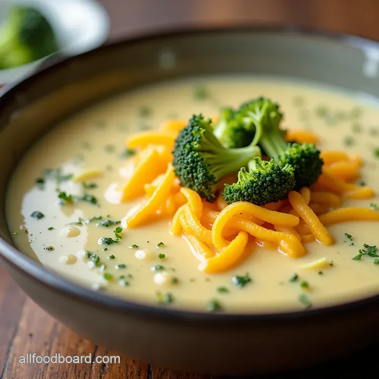 Creamy Dreamy Vegan Broccoli Cheddar Soup