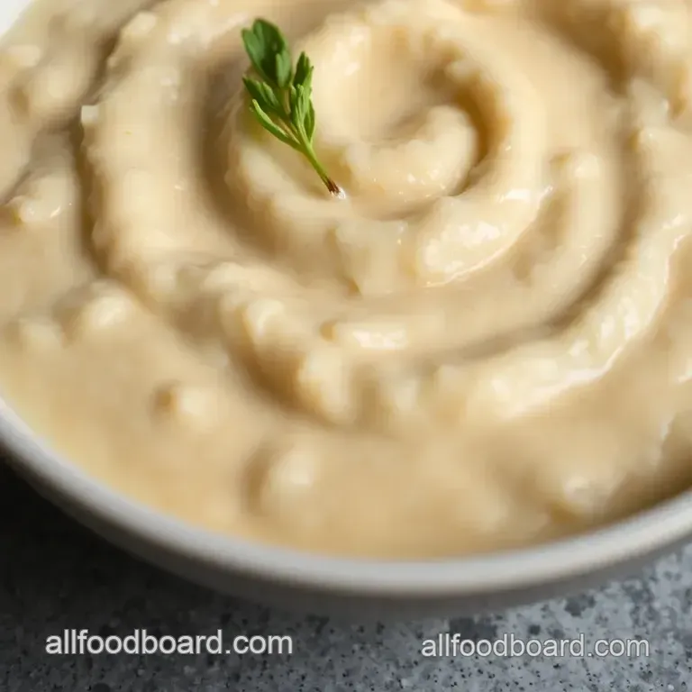 Creamy Farina Porridge presentation