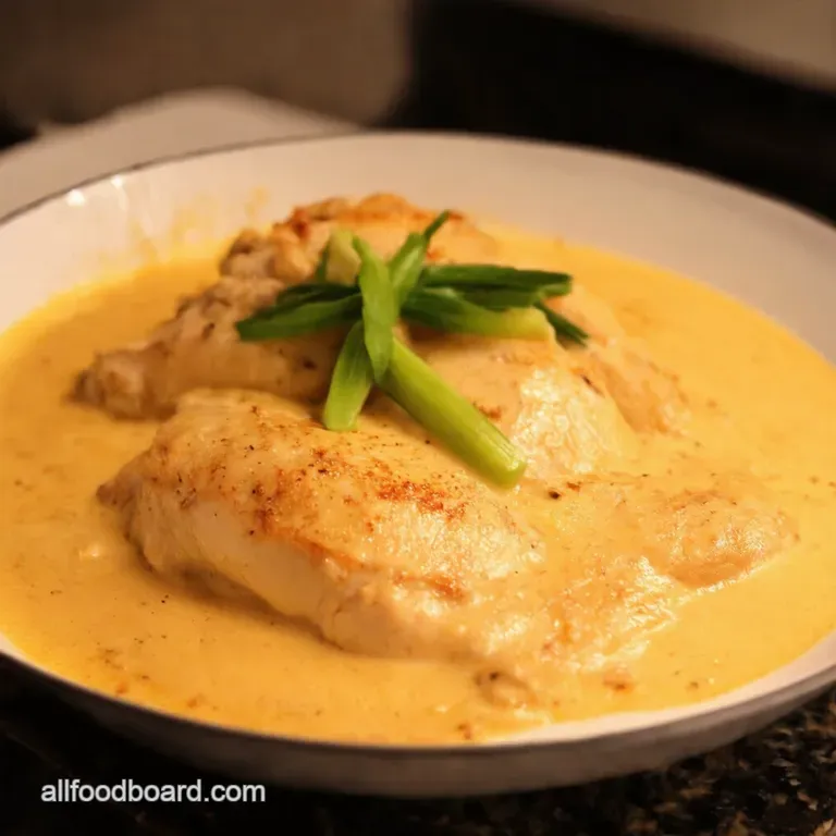 Creamy Garlic Chicken A Weeknight Wonder presentation