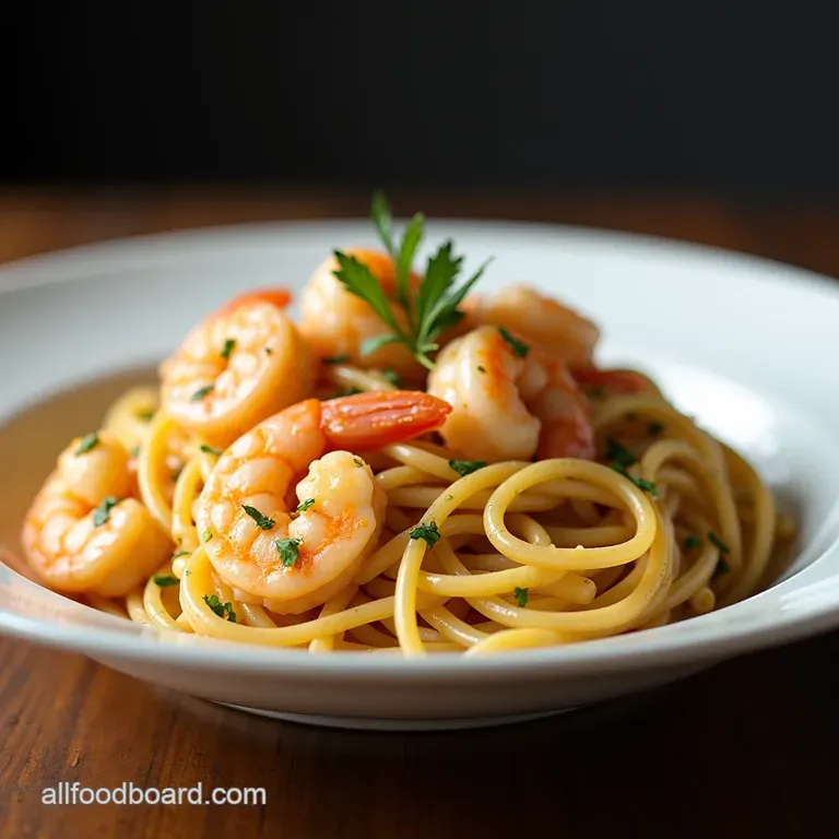 Creamy Garlic Shrimp Pasta Scampilicious in Minutes