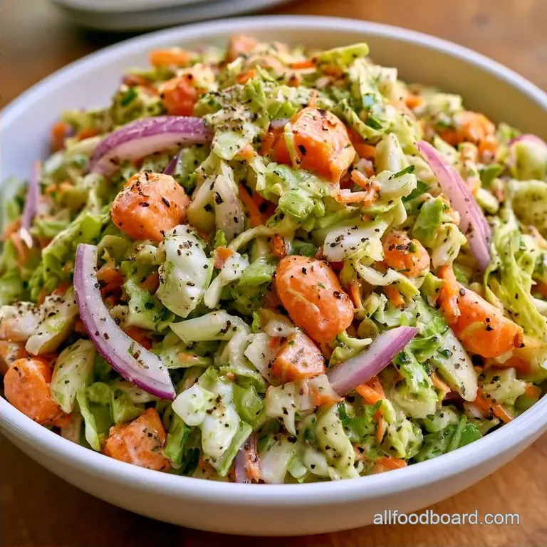 Crunchy Homemade Coleslaw