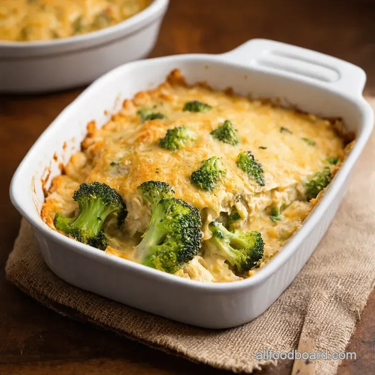 Creamy Keto Broccoli Chicken Casserole the Ultimate Comfort Food Makeover presentation
