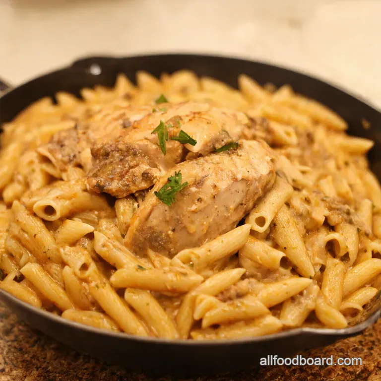 Creamy Marsala Chicken Orzo A OnePan Wonder presentation