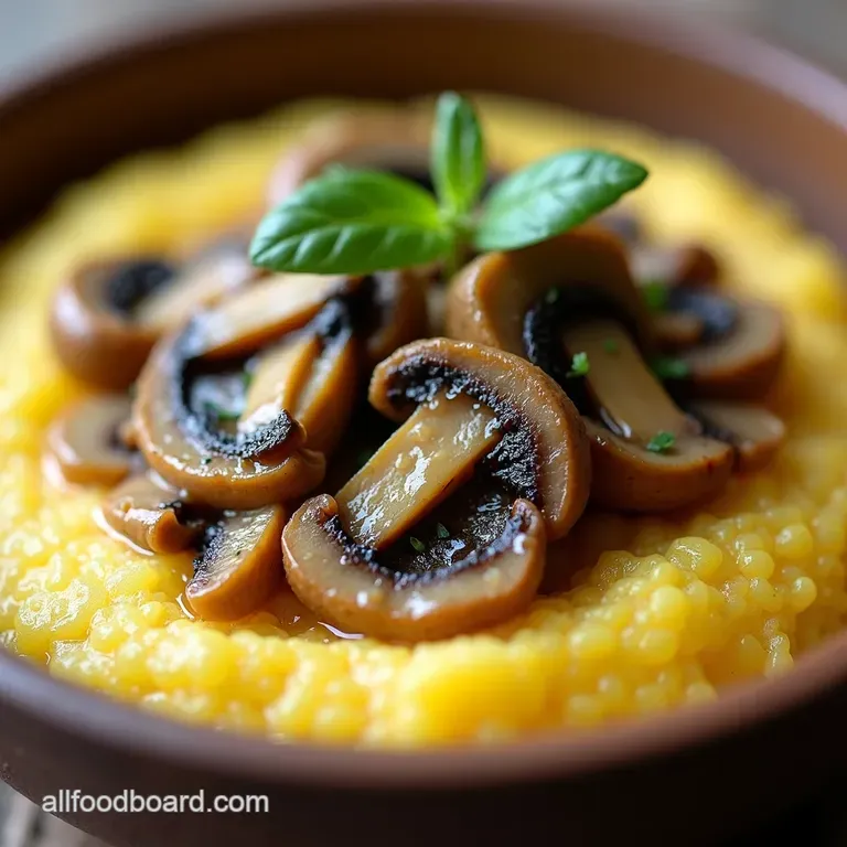 Creamy Mushroom Polenta A Hug in a Bowl