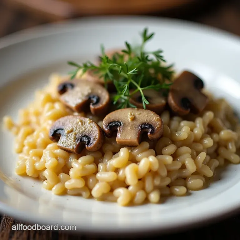 Foolproof Creamy Mushroom Risotto Recipe Restaurant Quality Creamy Mushroom Risotto The Sunday Lunch Showstopper