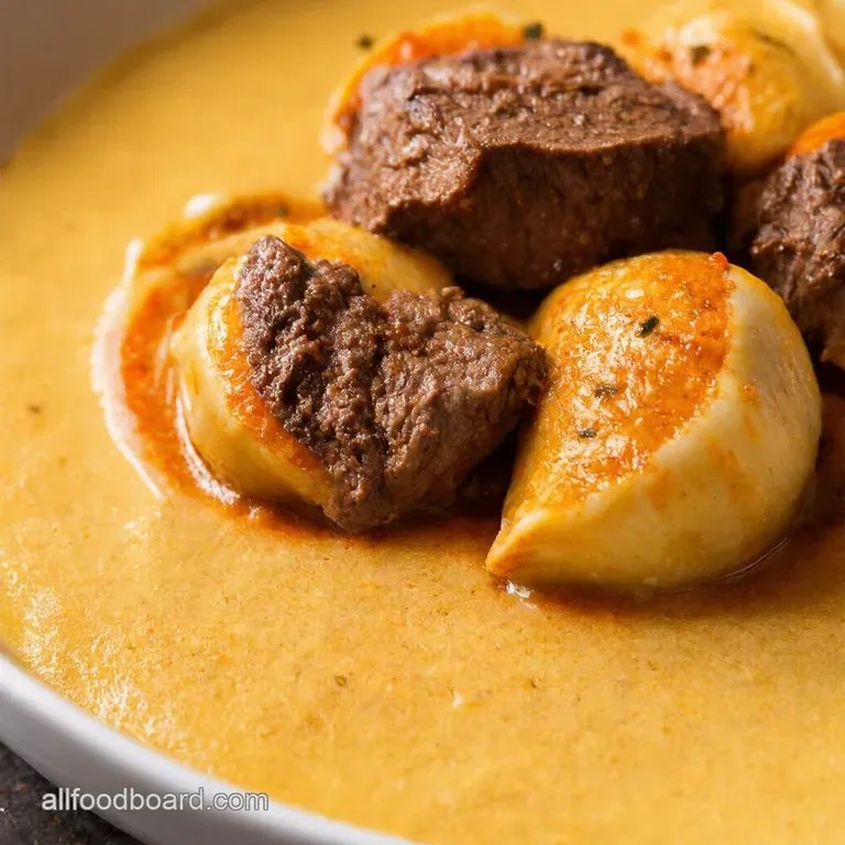 Creamy Paprika Steak Shells