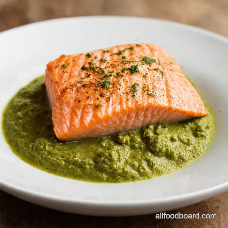 Creamy Pesto Salmon A Weeknight Winner