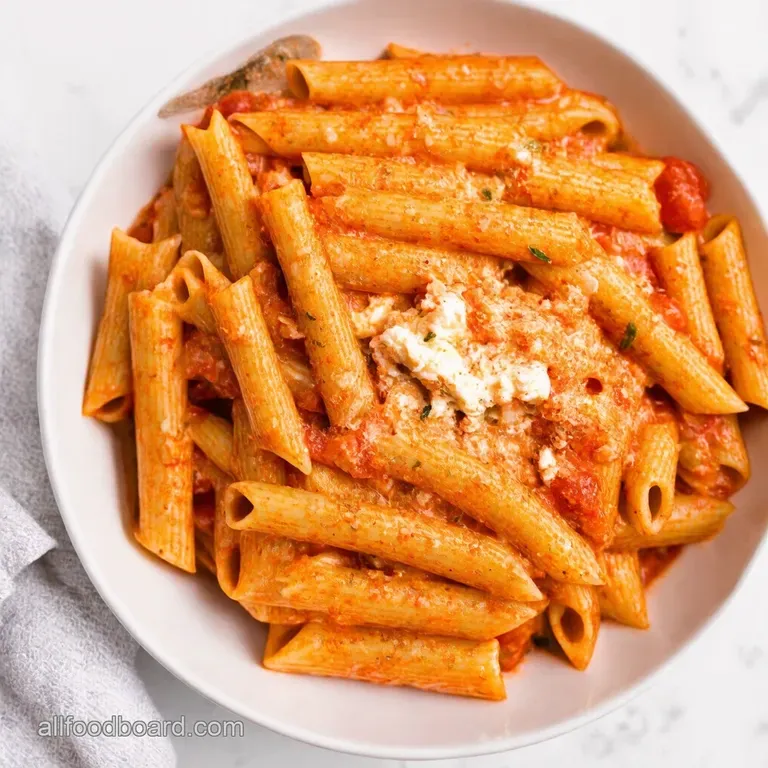 Creamy Tomato Ricotta Pasta Quick Easy Weeknight Dinner