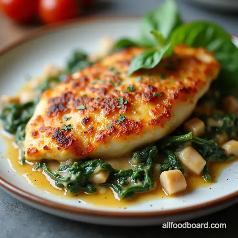 SunKissed Tuscan Keto Chicken Easy Creamy Bake SunKissed Tuscan Keto Chicken Creamy Spinach Parmesan Bake