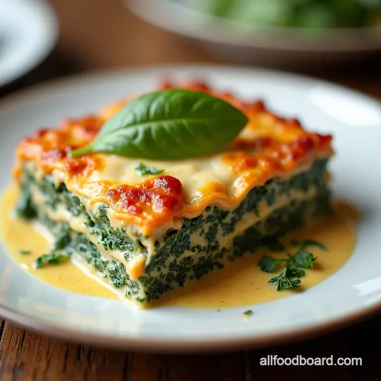 Creamy Vegan Spinach Lasagna Comfort Food Reimagined