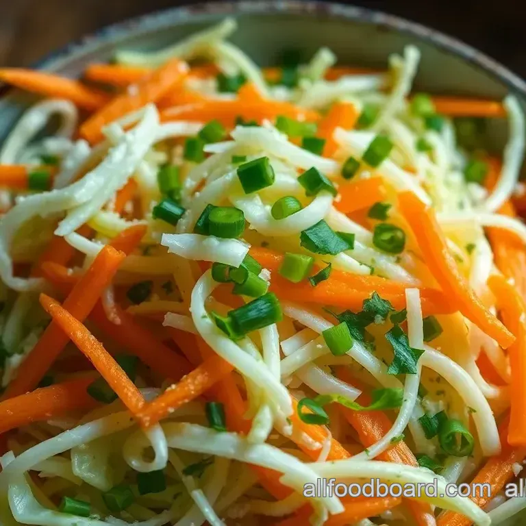 Crisp Fennel Slaw with a Zesty Citrus Dressing