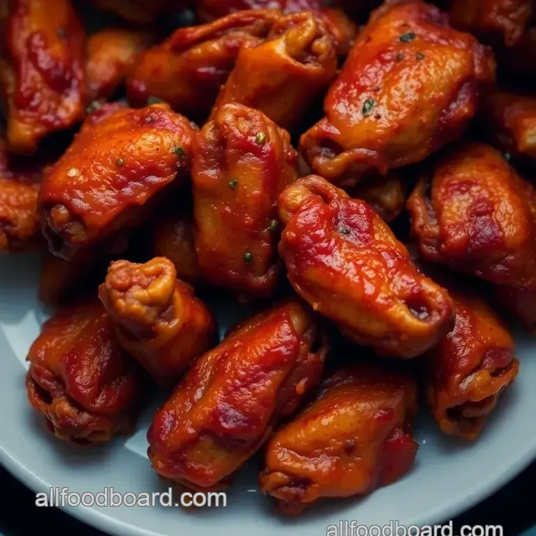 Crispy Air Fryer Chicken Wings – Healthy Juicy &amp Perfectly Crunchy Every Time presentation