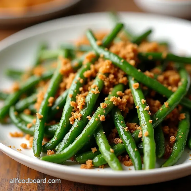 Crispy Garlic Parmesan Air Fryer Green Beans So Easy Crispy Air Fryer Green Beans with Garlic Parmesan
