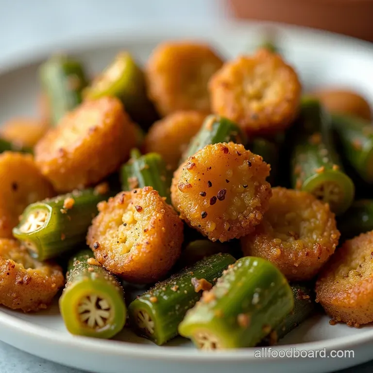 Crispy Air Fryer Okra Southern Charm Modern Crunch