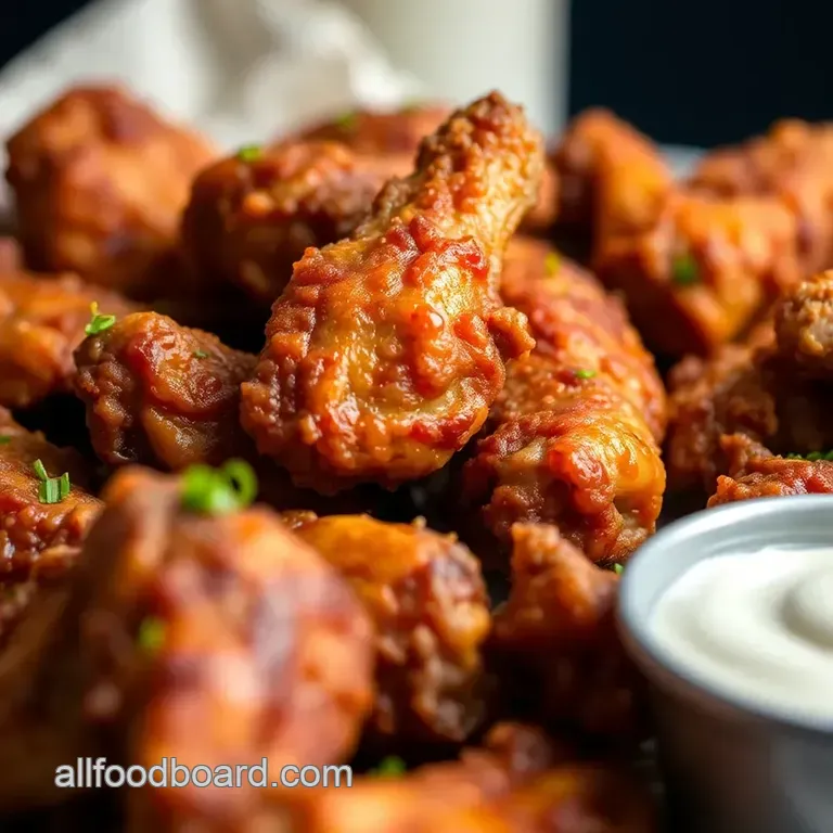 Crispy Baked Chicken Wings: Pub-Style Perfection at Home presentation