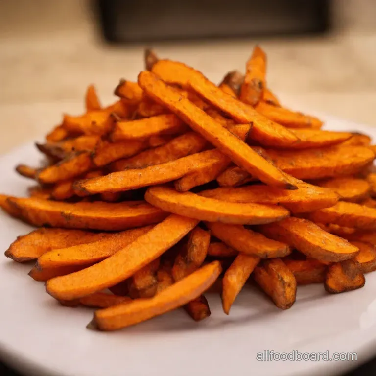 Crispy Baked Sweet Potato Fries Forget the Chip Shop presentation