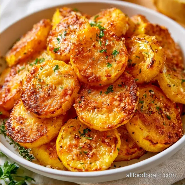 Crispy Baked Yellow Squash