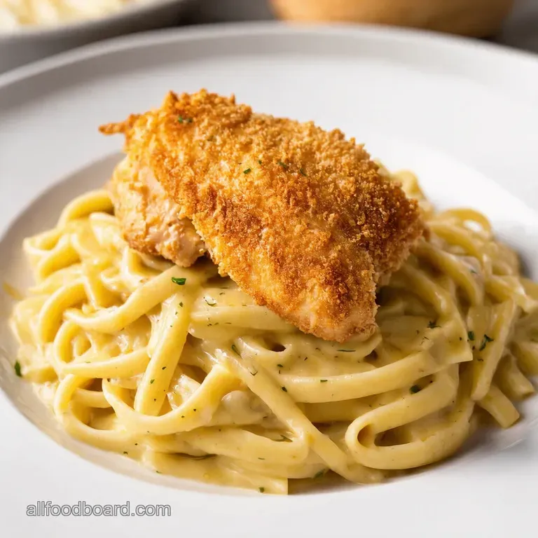 Crispy Chicken Alfredo The Ultimate Indulgence