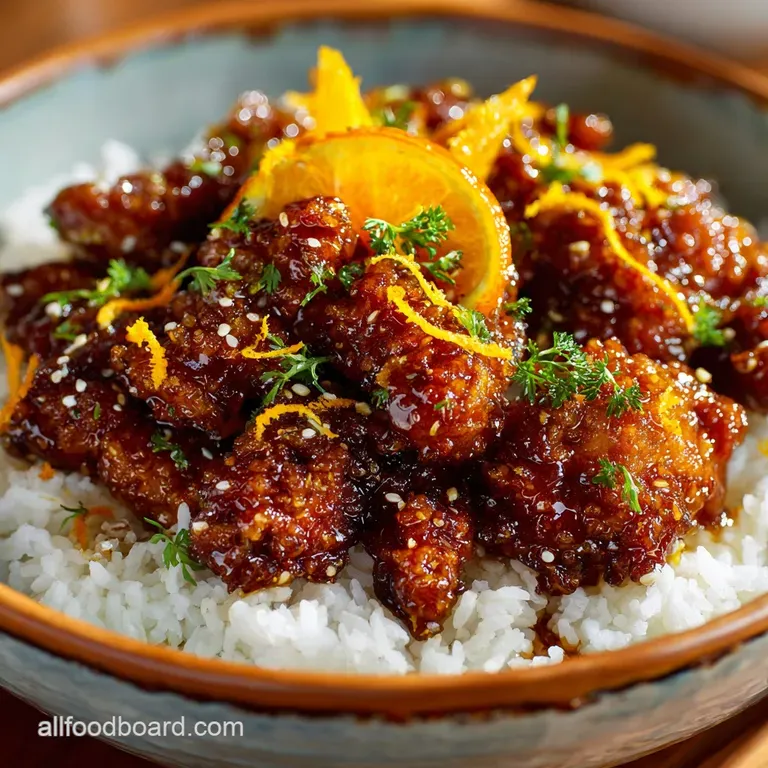 Sticky Sweet The Ultimate Copycat Orange Chicken BetterThanTakeaway Crisp