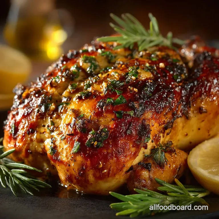 The Sunday Roast Hero Zesty Lemon and Garlic Whole Roasted Chicken