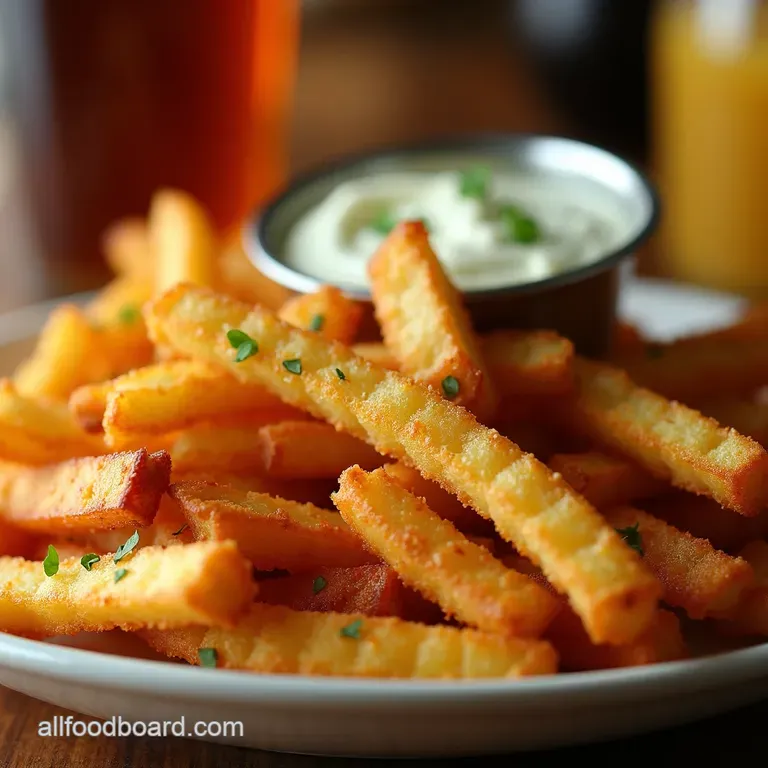 The Ultimate OvenBaked Crispy French Fries A Healthy Take on a Classic presentation