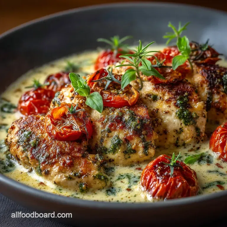 Crispy Chicken Parm Penne Bake The Ultimate ItalianAmerican Comfort Casserole presentation