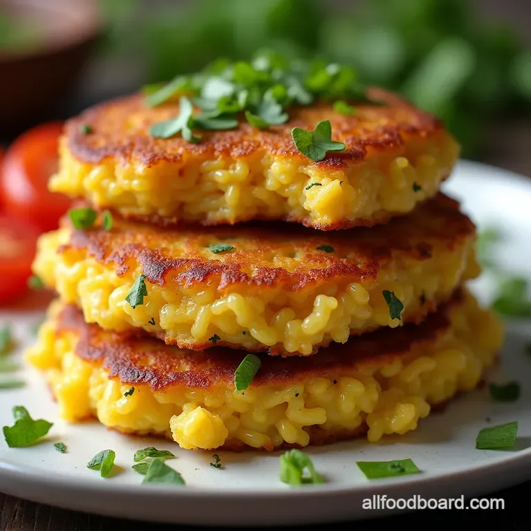 The Sunday Leftovers Hero Crispy Golden Rice Egg Patties