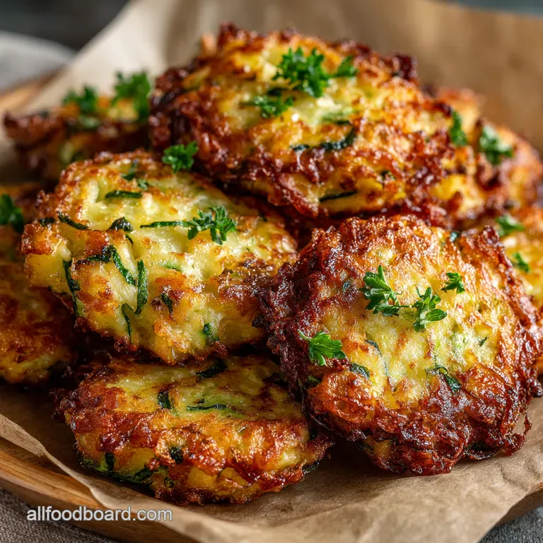 Crispy Zucchini Garlic Bites