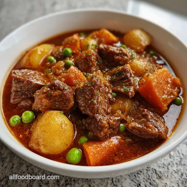Crock Pot Beef Stew Recipe: Easy Sunday Comfort presentation