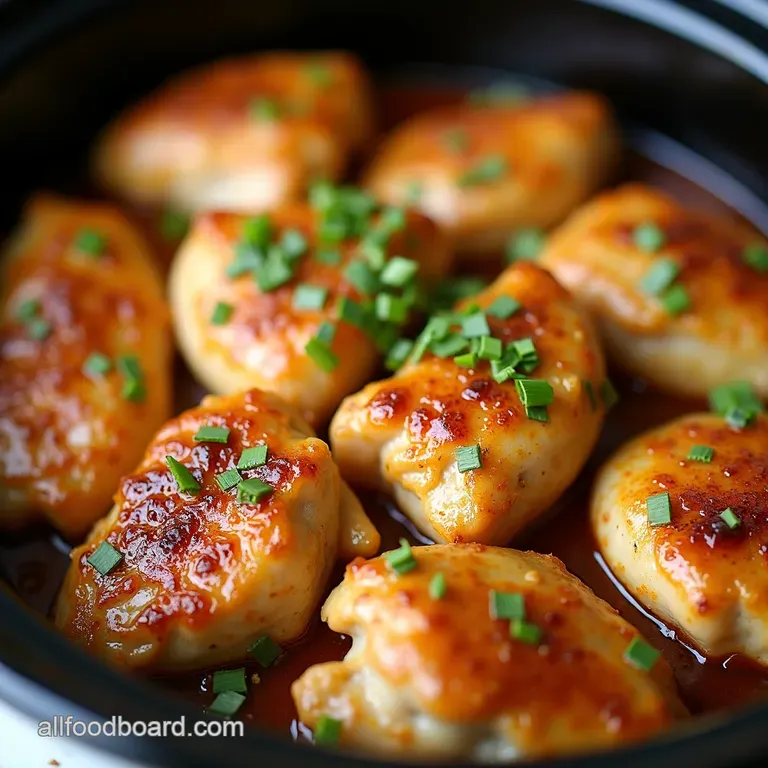 Crock Pot Honey Garlic Chicken