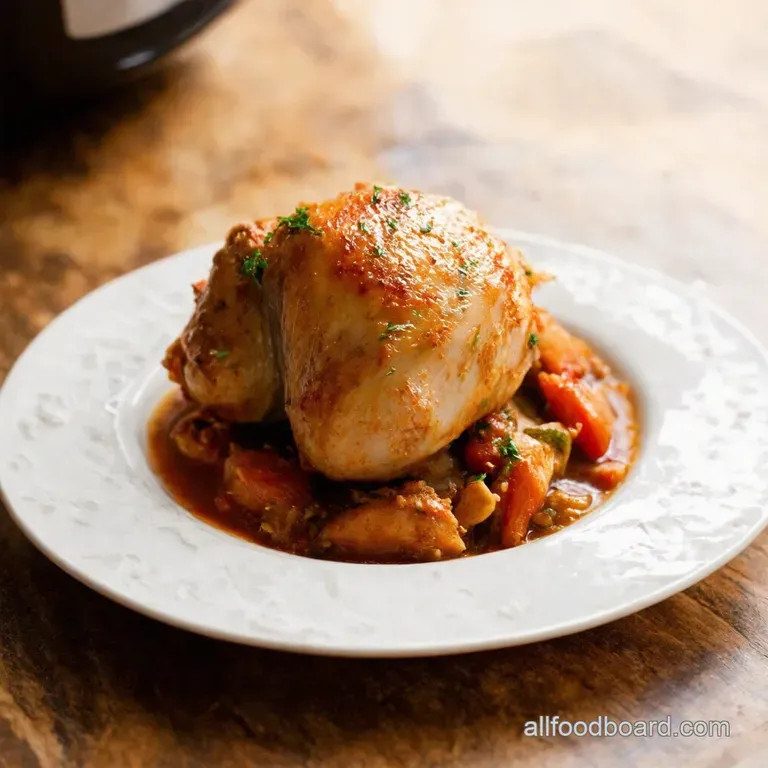 Crock Pot Marry Me Chicken presentation