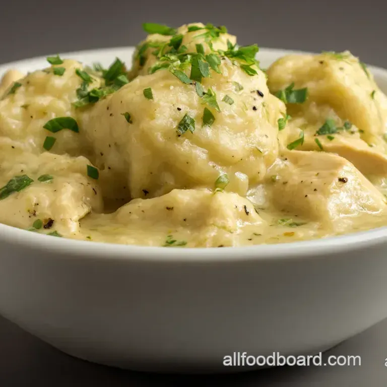 Crockpot Chicken and Dumplings