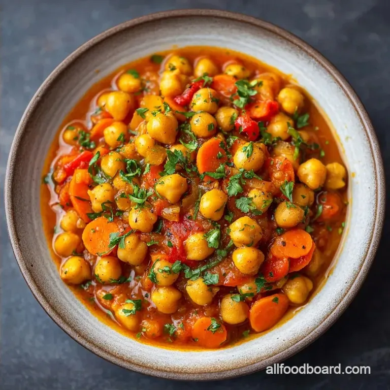 Crockpot Chickpea Curry: Healthy and Hearty