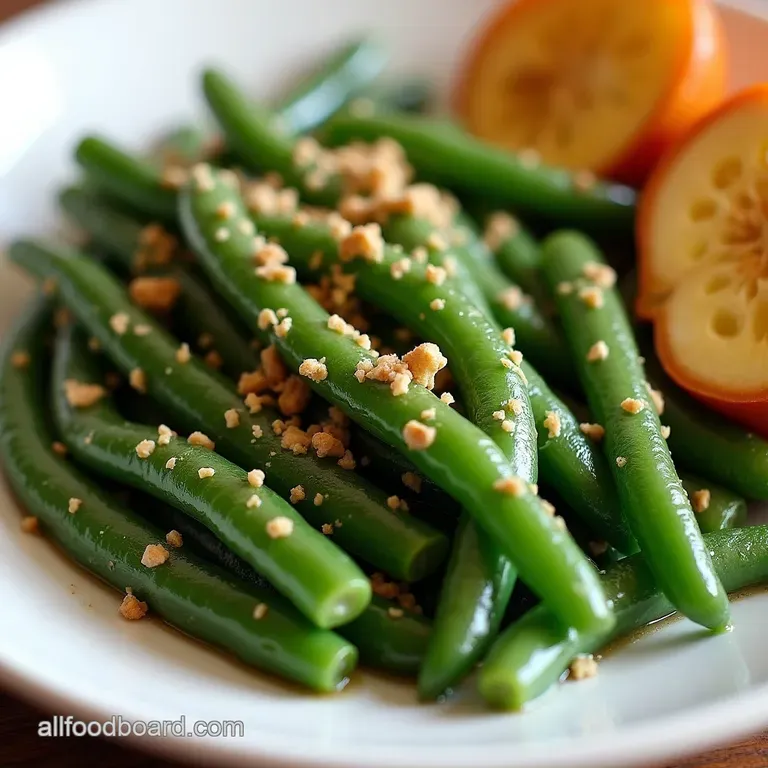The Easiest Ever Slow Cooker Garlic Butter Green Beans The Easiest Ever Slow Cooker Garlic Butter Green Beans SetandForget Side